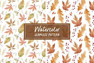 Best Price!  design watercolor seamless pattern