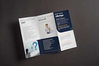 design a business flyer or marketing one pager