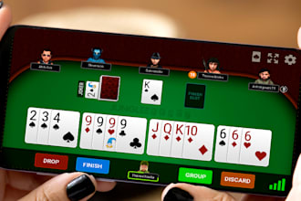 give reskinned real money rummy android game with web