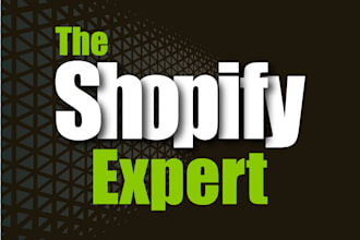 build shopify website, shopify store or dropshipping store