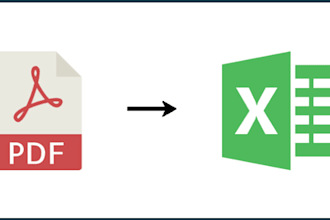 24 Best Pdf To Excel Conversion Services To Buy Online | Fiverr