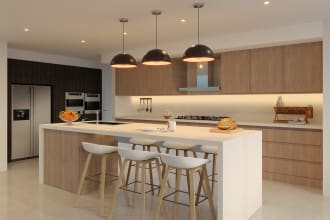 design drawings and render your kitchen in 3d