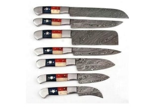 manufacture hand made chef knives from damascus steel