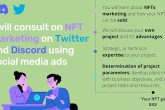 在twitter和社交媒体广告上咨询NFT营销