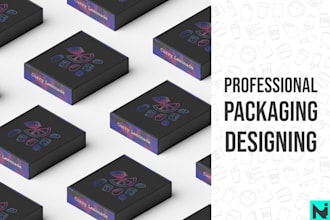 design professional product packaging and labels