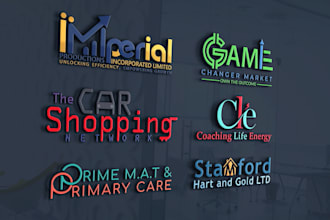 design a text based e commerce logo that stands out in business