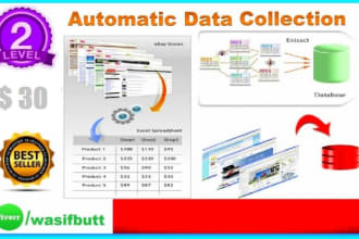 do accurate web mining, email lists, research, into excel