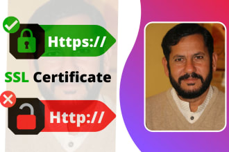 add lifetime free https SSL certificate on your website