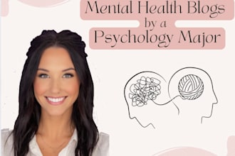 write engaging, personable mental health blogs that connect