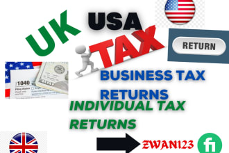 file USA llc tax return and UK company tax return