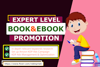 promote your book and ebook marketing using the amazon KDP ads campaign