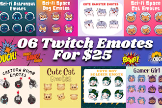 make emotes, text emotes, emoji for your twitch, discord