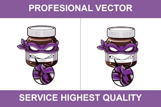 vectorizare tu logo o imagen pixeliada a una buena calidad