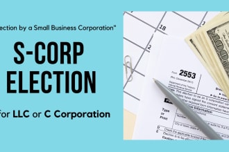 prepare form 2553 for s corporation election