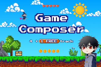 compose game soundtrack bgm at any mood, place, or scene