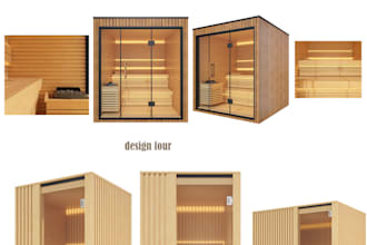 do professional sauna design, steam room and wellness space