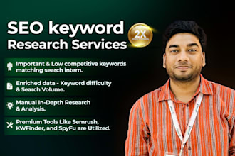 do SEO keyword research and competitor analysis