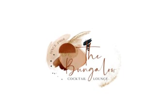 create modern boho,  abstract logo design