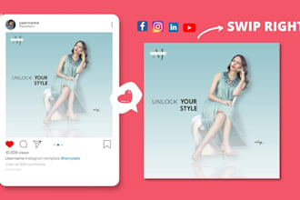 design creative pro social media posts with canvas