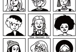draw custom digital notion style avatar portraits