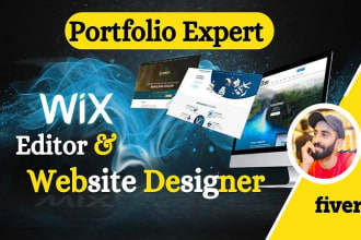 be your portfolio expert, e portfolio on wix and wordpress