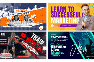 create professional attractive youtube thumbnails