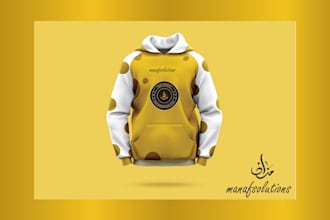 do shirt design logo typography mock up illustration