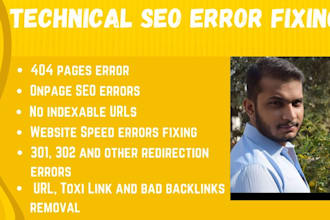 fix errors related to google search console, ahrefs, semrush, and bing SEO tools