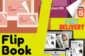 design stunning digital flipbook convert PDF to flipbook