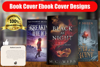 do professional book cover or ebook cover within 5 hours with free 3d mockup