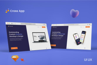 web UI design, dashboard, mobile app UI UX design in figma