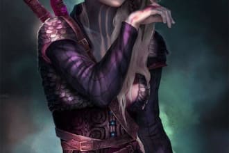 make a fantasy or cyberpunk art