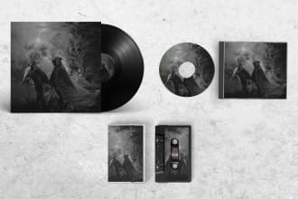 create vinyl, cassette, and cd design