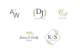 create couple name logo for wedding needs