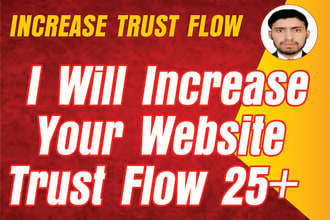increase your website trust flow tf