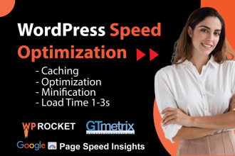 optimize wordpress website speed google page speed insights gtmetrix wp rocket
