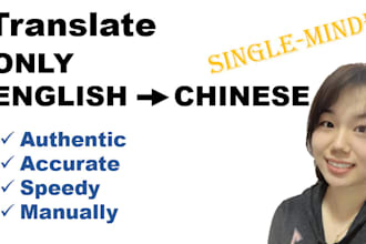 translate english to authentic chinese