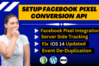 setup facebook pixel conversion api server side tracking with GTM ios 14 update