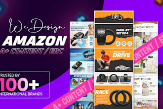 design amazon a plus content or ebc enhance brand content