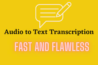 transcribe audio to text flawlessly