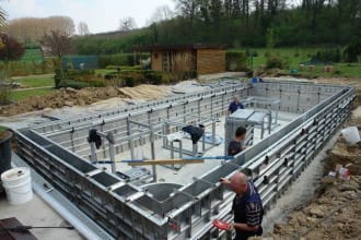 do the structural design and drafting of swimming pool