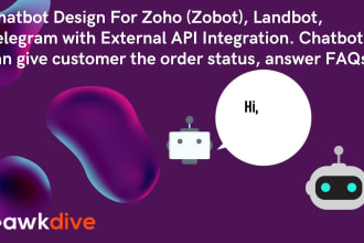 create chatbot with sales iq and zoho desk integration