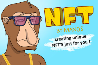 create super unique nft character like never before