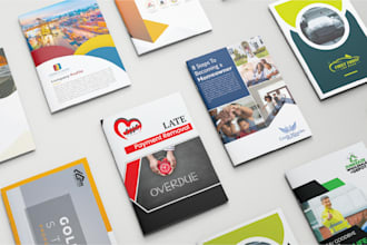 design unique stunning company profile