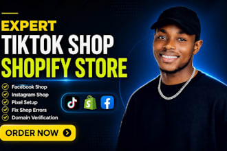 setup tiktok shop and integrate with shopify dropshipping store