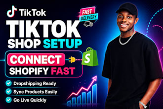 setup tiktok shop and integrate with shopify dropshipping store