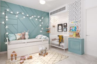 design and create for kid space or kindergarten