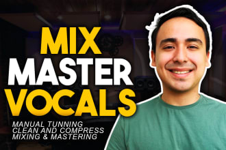 mix, tune and master your vocals in 24 hours