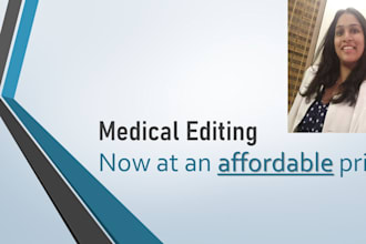 edit your manuscript for publication in medical journals