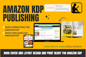 format and publish your cookbook on amazon KDP